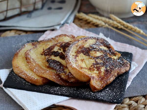French Toast veloce, la ricetta facile con il Pan Brioche - Preparazione tappa 4