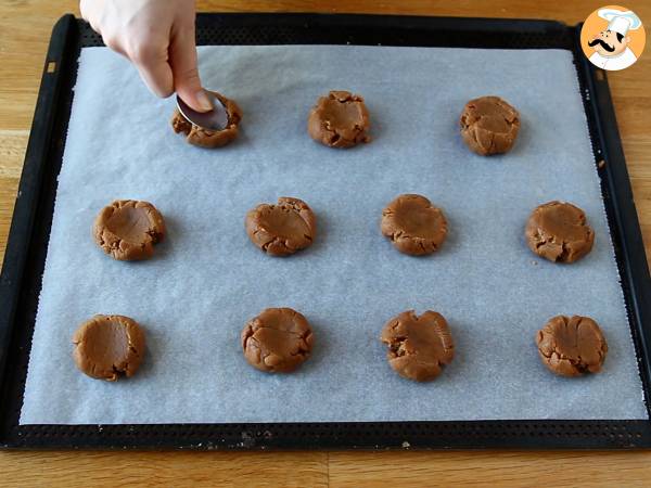 Biscotti gusto speculoos con solo 3 ingredienti - Preparazione tappa 3