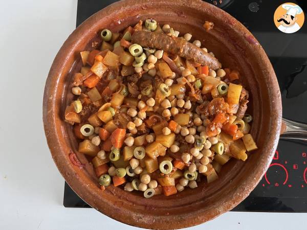 Tajine di vitello e verdure - Preparazione tappa 6