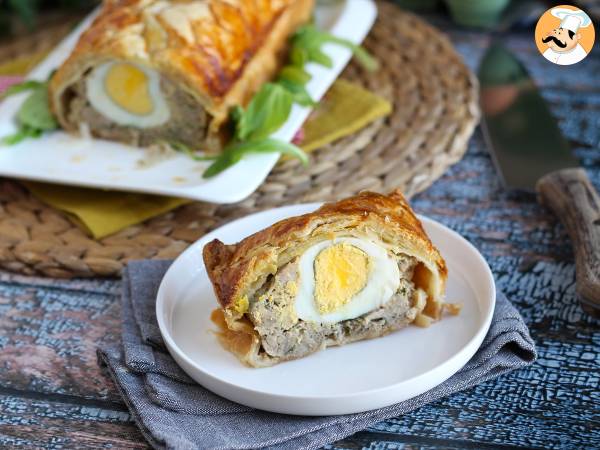 Rustico di Pasqua con la pasta sfoglia - Preparazione tappa 8