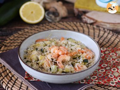 Insalata di riso con gamberetti, zucchine e zenzero - Preparazione tappa 8