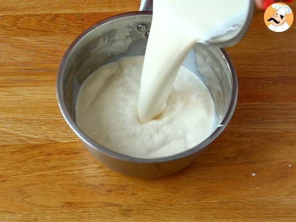 Panna cotta con coulis ai frutti di bosco - Preparazione tappa 2