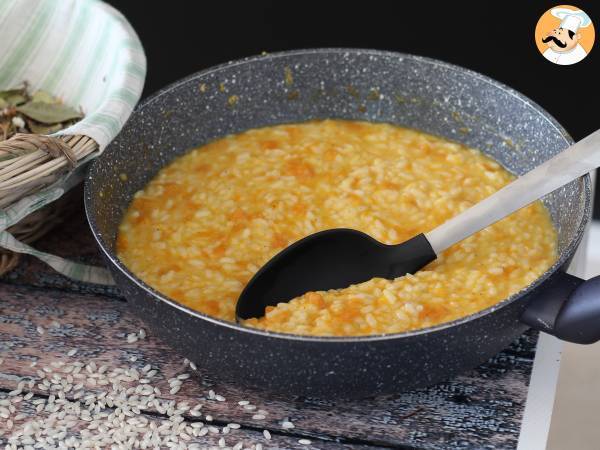 Risotto alla zucca, un primo delicato e perfetto per l'autunno - Preparazione tappa 6