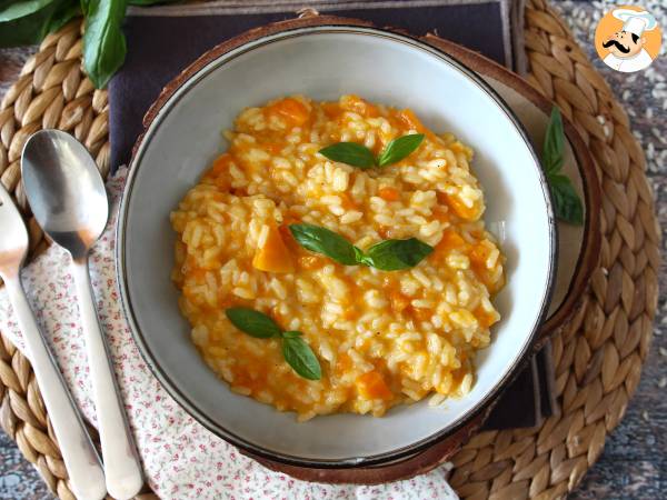 Risotto alla zucca, un primo delicato e perfetto per l'autunno - Preparazione tappa 7