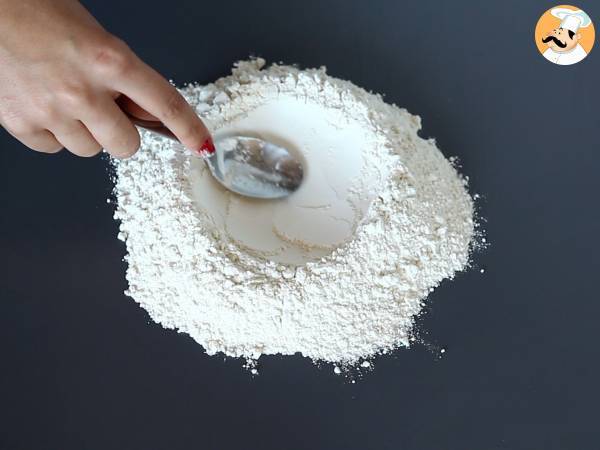 Farfalle fatte in casa - Preparazione tappa 1