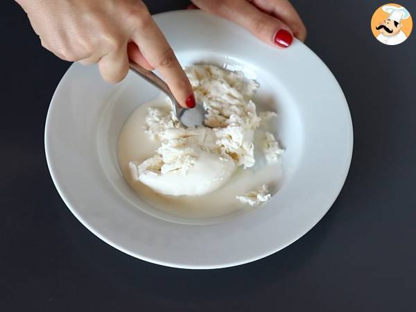 Stracciatella fatta in casa - Preparazione tappa 3