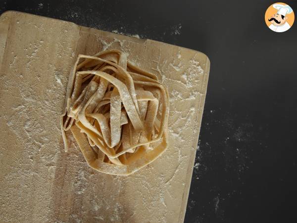 Tagliatelle fatte in casa, il procedimento spiegato passo a passo - Preparazione tappa 8