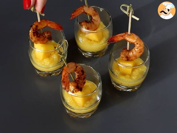Mango e gamberi, l'aperitivo monoporzione che amerete alla follia - Preparazione tappa 7