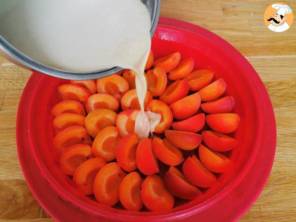 Clafoutis alle albicocche, un dolce delizioso e facile da preparare - Preparazione tappa 5