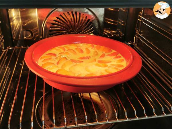 Clafoutis alle albicocche, un dolce delizioso e facile da preparare - Preparazione tappa 7