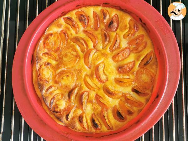 Clafoutis alle albicocche, un dolce delizioso e facile da preparare - Preparazione tappa 8