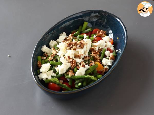 Insalata di asparagi, feta e noci - Preparazione tappa 7