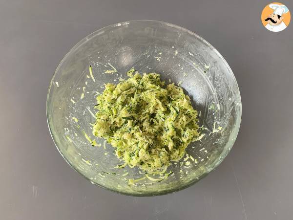 Polpette di zucchine al forno - Preparazione tappa 4