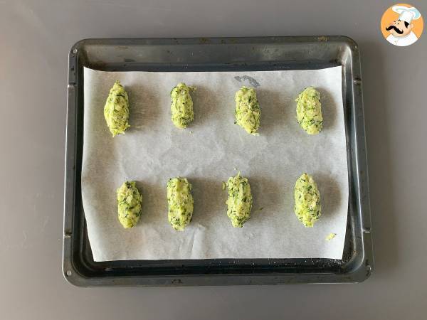Polpette di zucchine al forno - Preparazione tappa 5