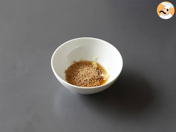 Salmone alla coreana con salsa gochujang, pronto in 10 minuti! - Preparazione tappa 1