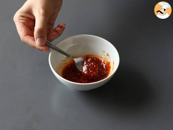 Salmone alla coreana con salsa gochujang, pronto in 10 minuti! - Preparazione tappa 2