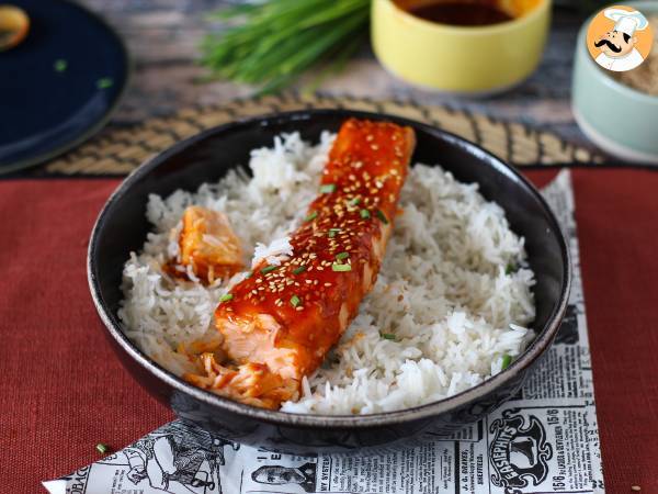 Salmone alla coreana con salsa gochujang, pronto in 10 minuti! - Preparazione tappa 5