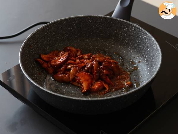 Funghi Shiitake con salsa gochujang, la ricetta coreana facile e gustosa! - Preparazione tappa 5