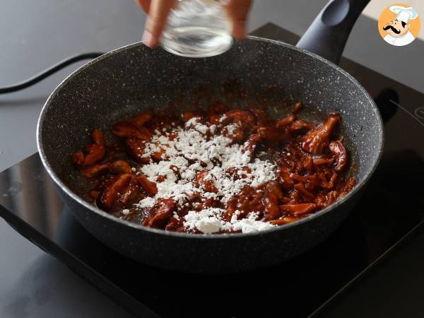 Funghi Shiitake con salsa gochujang, la ricetta coreana facile e gustosa! - Preparazione tappa 6