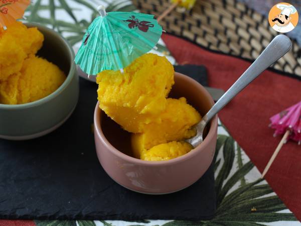 Sorbetto mango e lime: solo 3 ingredienti e pronto in 5 minuti! - Preparazione tappa 4