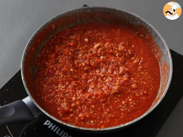 Lasagne vegetariane, la vera ricetta con proteine di soia - Preparazione tappa 4
