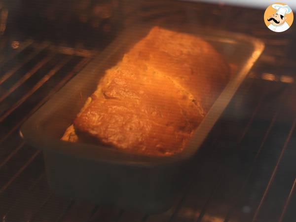 Plumcake salato con salmone affumicato, limone ed erba cipollina - Preparazione tappa 6