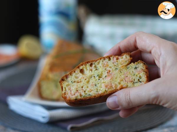 Plumcake salato con salmone affumicato, limone ed erba cipollina - Preparazione tappa 7