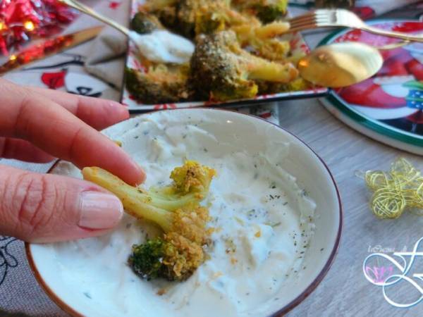 Broccoli schiacciati in crosta di parmigiano - Preparazione tappa 8