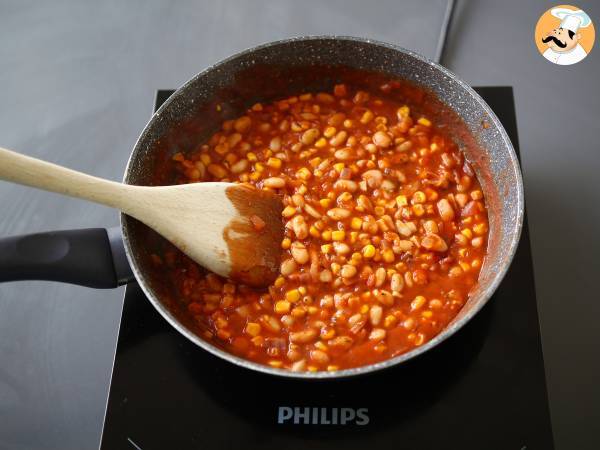 Riso con ragù vegetariano, un piatto nutriente e gustoso pronto in pochissimo tempo! - Preparazione tappa 2