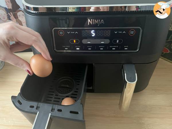 Uovo barzotto con friggitrice ad aria - Preparazione tappa 2