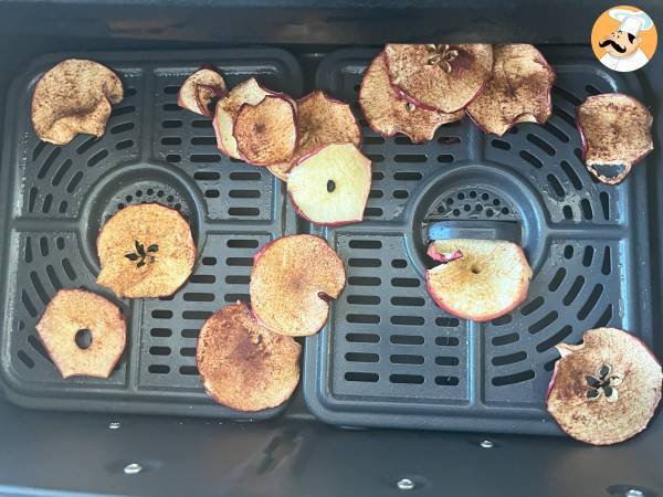 Chips di mele con la friggitrice ad aria - Preparazione tappa 5