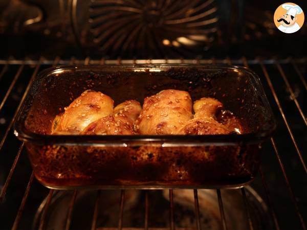 Coscette di pollo con marinatura asiatica: un piatto gustosissimo e facile da preparare - Preparazione tappa 5