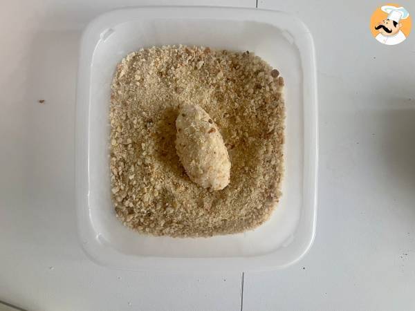 Croquetas: la ricetta delle gustosissime crocchette spagnole cotte in friggitrice ad aria - Preparazione tappa 6