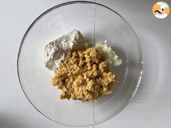Falafel in friggitrice ad aria: le polpette di ceci facilissime da preparare - Preparazione tappa 1