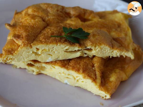 Frittata in friggitrice ad aria, una ricetta leggera senza sporcare nulla in cucina! - Preparazione tappa 4