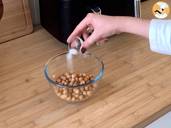 Ceci in friggitrice ad aria: gustosi e croccanti, perfetti per l'aperitivo! - Preparazione tappa 1