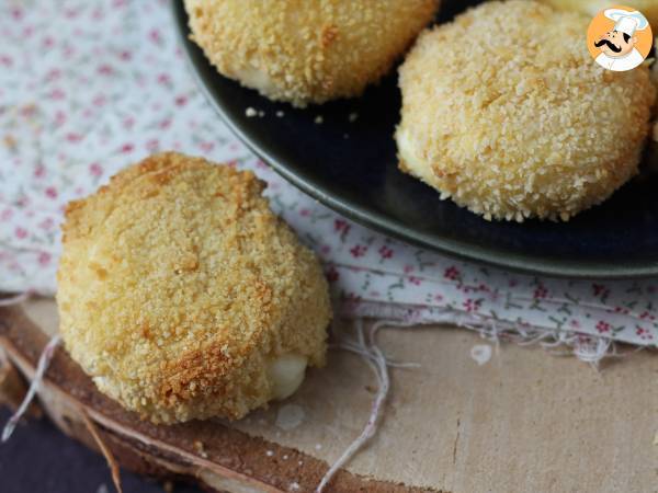Babybel impanati e fritti in friggitrice ad aria - Preparazione tappa 5