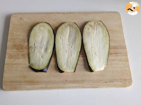 Involtini di melanzane in friggitrice ad aria - Preparazione tappa 1