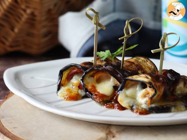 Involtini di melanzane in friggitrice ad aria - Preparazione tappa 6