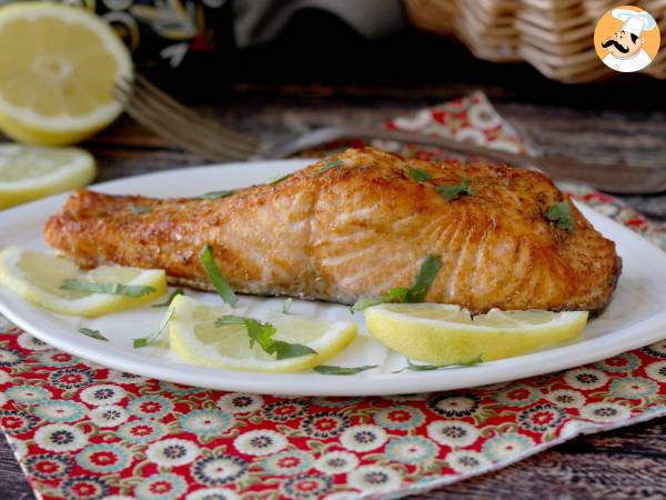 Salmone in friggitrice ad aria: la ricetta sana e gustosa da provare subito! - Preparazione tappa 5