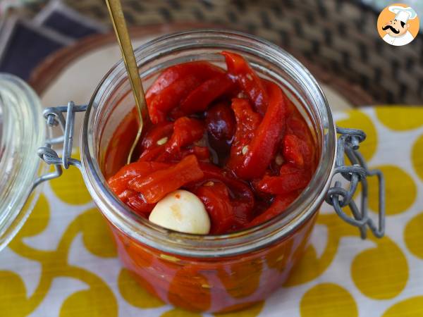 Insalata di peperoni arrostiti in friggitrice ad aria - Preparazione tappa 6