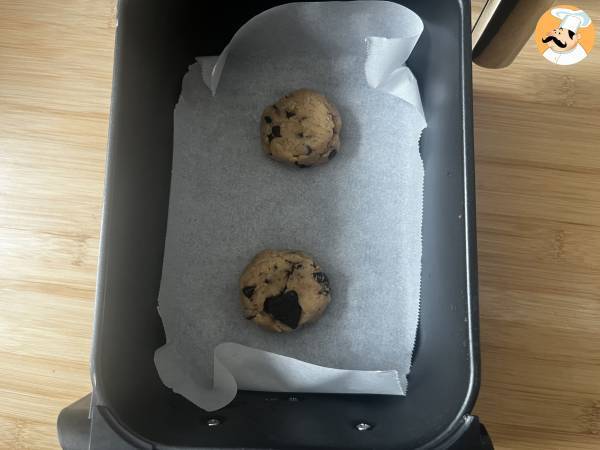Cookies in friggitrice ad aria, pronti in 6 minuti! - Preparazione tappa 5