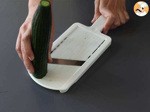 Insalata di cetrioli giapponese - Preparazione tappa 1