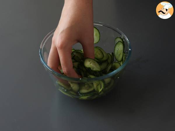 Insalata di cetrioli giapponese - Preparazione tappa 3