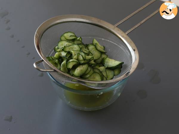 Insalata di cetrioli giapponese - Preparazione tappa 4