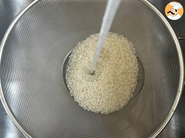 Riso per sushi con il Cookeo Mulinex - Preparazione tappa 1