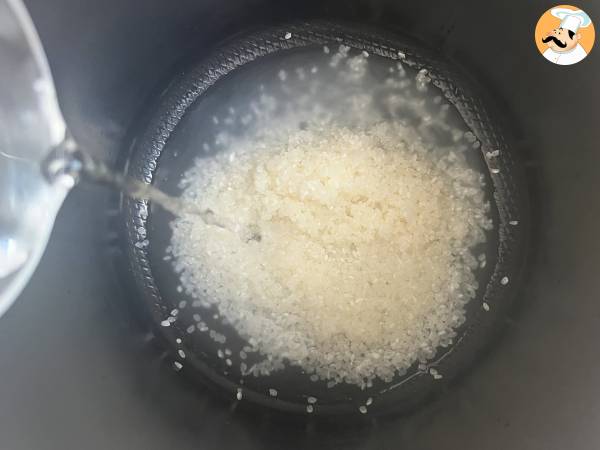 Riso per sushi con il Cookeo Mulinex - Preparazione tappa 2