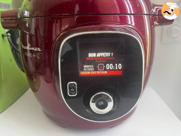 Riso per sushi con il Cookeo Mulinex - Preparazione tappa 4