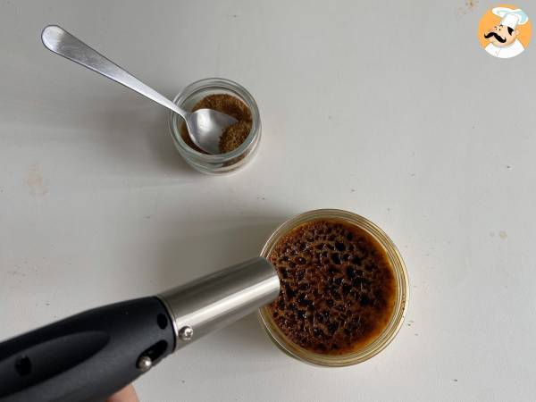 Crème brulée con la friggitrice ad aria - Preparazione tappa 9