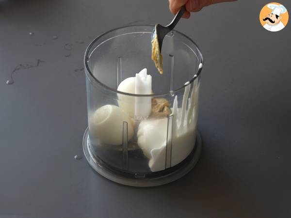 Maionese leggera senza olio. Perfetta se non volete mangiare le uova crude! - Preparazione tappa 2